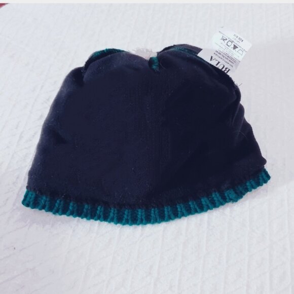 Rare BULA "Big White" Ski Resort Fleece Pom Pom Beanie Hat - Picture 7 of 8